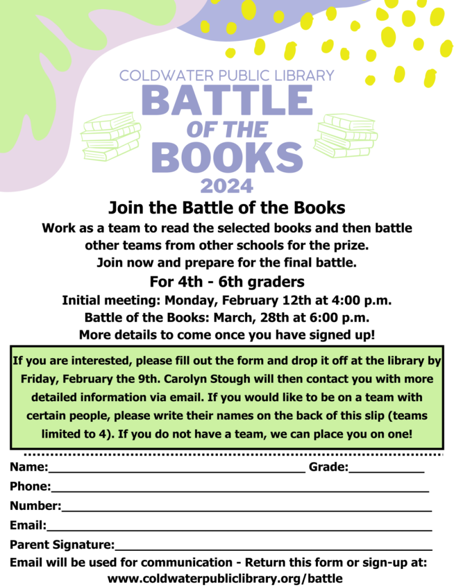 Battle of the Books 2024